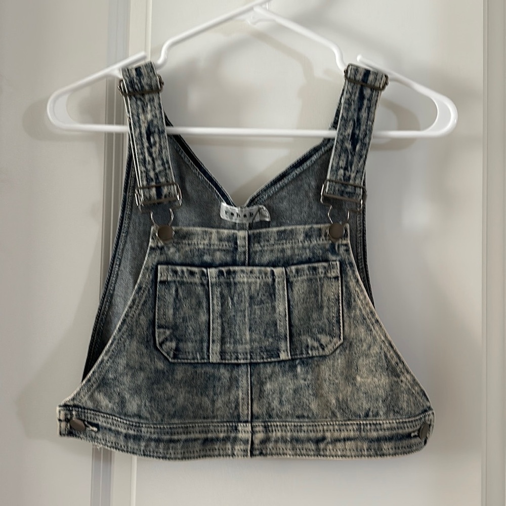 Denim Crop Top